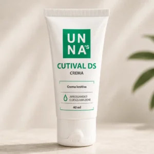 Flacone CUTIVAL DS CREMA - Crema per dermatite seborroica del viso, crema lenitiva viso da 40 ml
